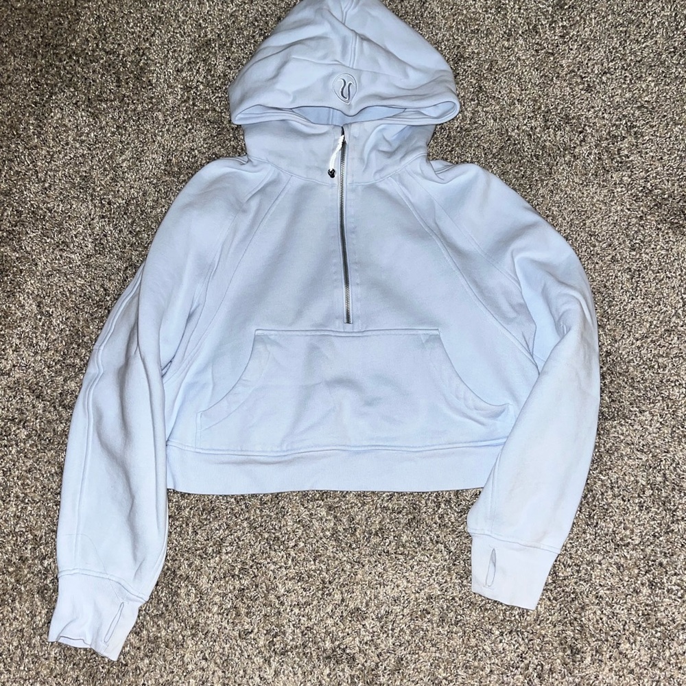 Lululemon light blue scuba